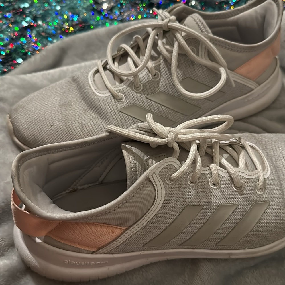 Adidas Cloudfoam Size 9 Sneakers Grey - image 8